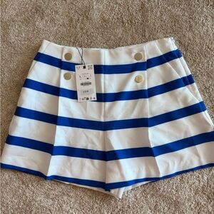 Zara stripped shorts